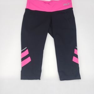 Junior Girls Fila Capri Leggings Size Small
